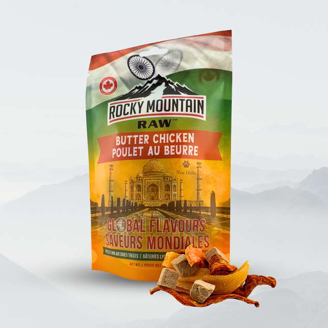 Rocky Mountain Raw Indian Butter Chicken Dog Treats