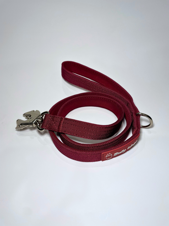 Tactical Dog Leash - Cherry Wine