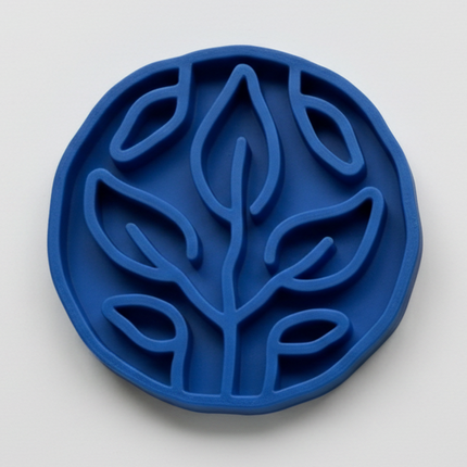 Slow Feeder Bowl for Dogs & Cats | Leaves Design