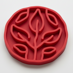 Red / Medium: 15 cm diameter - 2 cm depth