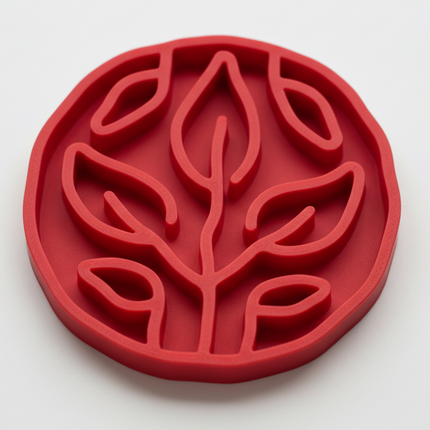 Slow Feeder Bowl for Dogs & Cats | Leaves Design