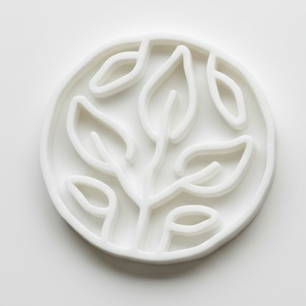 Slow Feeder Bowl for Dogs & Cats | Leaves Design