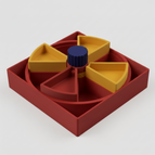 Red / Medium: 150mm*150mm