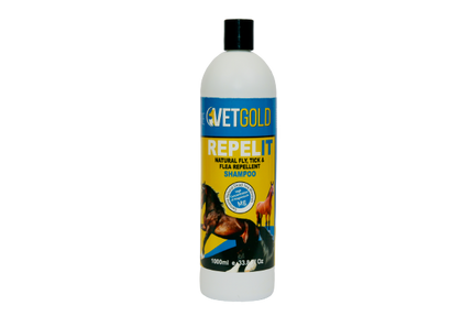 VetGold Shampoo Repel It Natural Fly, Tick & Flea Repellent