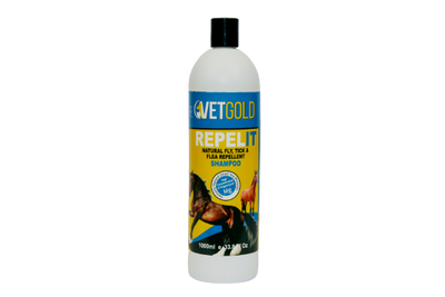 VetGold Shampoo Repel It Natural Fly, Tick & Flea Repellent