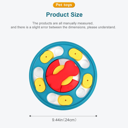 Round Puzzle Feeder for Dogs