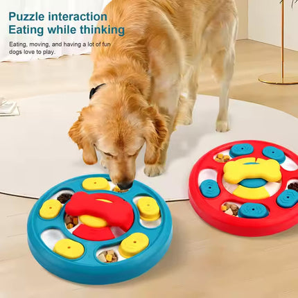 Round Puzzle Feeder for Dogs