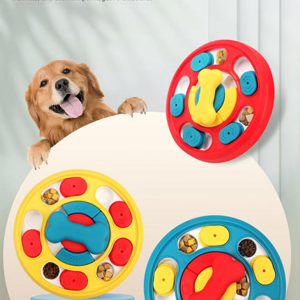 Round Puzzle Feeder for Dogs