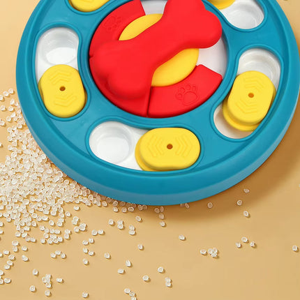 Round Puzzle Feeder for Dogs