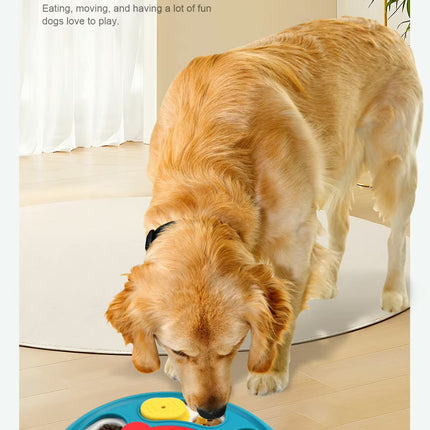 Round Puzzle Feeder for Dogs