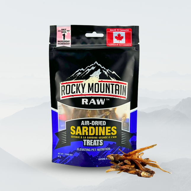 Rocky Mountain Raw Air-Dried Sardine Dog Treats