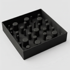 Black / Medium: 150 × 150 mm
