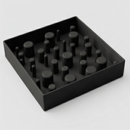 Square Slow Feeder Bowl for Dogs & Cats