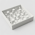 White / Medium: 150 × 150 mm