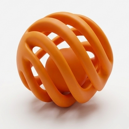 Ball-in-Ball Interactive Toy for Cats & Small Dogs