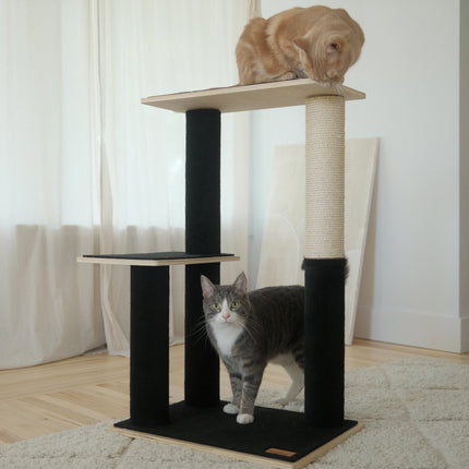 Noba Animal Co. Modern Plywood 2-Level Cat Tree