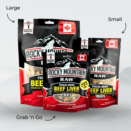 Freeze-Dried Beef Liver Pet Treats