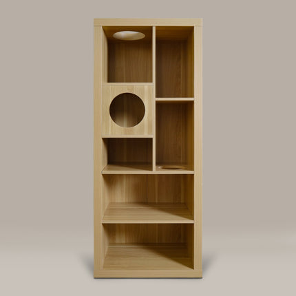 cliff jr.- cat tree bookshelf