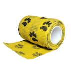 Yellow With Paw Print