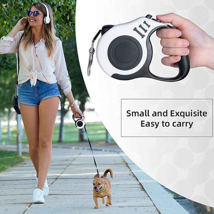 Retractable Dog Leash, 3 m or 5 m