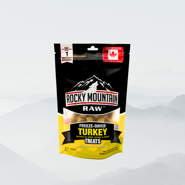 Rocky Mountain Raw Freeze-Dried Turkey Dog Treats