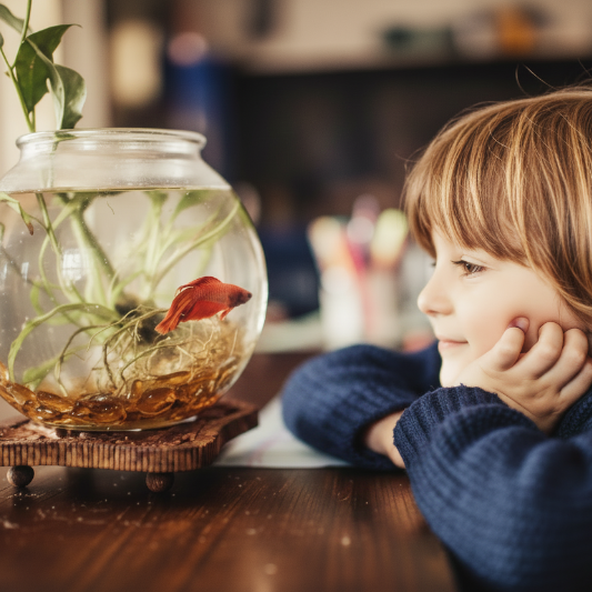 Fish bowl - cleaner colour grading