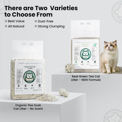 Green Tea Tofu Cat Litter Cubic Pack