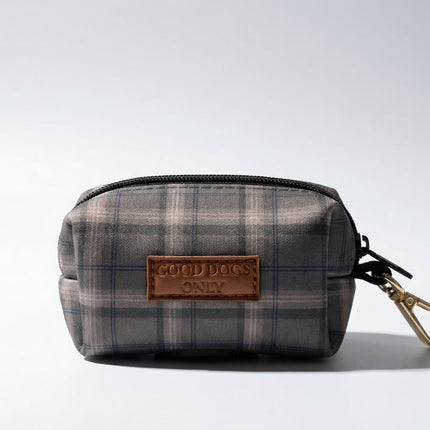 Plaid Waste Bag Holder