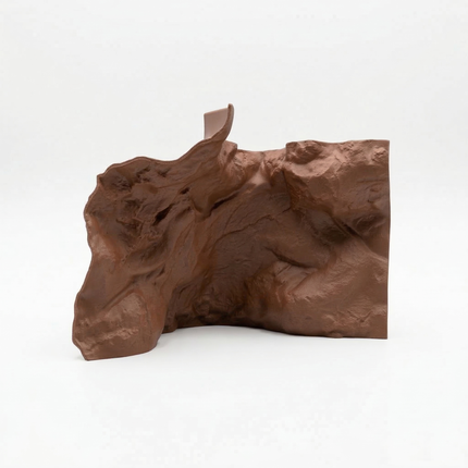 Aquarium Cave - Unique Fish Tank Decor & Hiding Spot - Natural Rock Texture Terrarium Decoration - "Different Worlds" Model