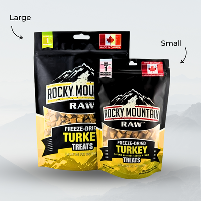 Rocky Mountain Raw Freeze-Dried Turkey Dog Treats