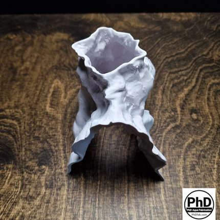 Aquarium Cave Underground Tunnel Hiding Spot - 3D Printed Rock Hide - Modular Fish Tank Decor - "Rift Channel" Model