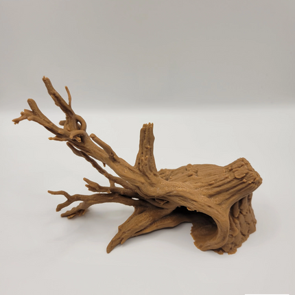 Aquarium Driftwood Decor - Freshwater Fish Tank Decor & Reptile Terrarium Accessories - "Driftwood Hideout" Model