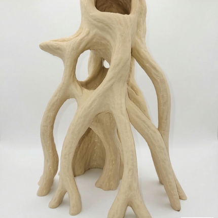 Aquarium Wood Decor - Tall 3D Printed Natural Look Wood Propagules for Vertical Aquascaping - "High Mangrove Roots" Model