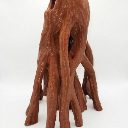 Aquarium Wood Decor - Tall 3D Printed Natural Look Wood Propagules for Vertical Aquascaping - "High Mangrove Roots" Model