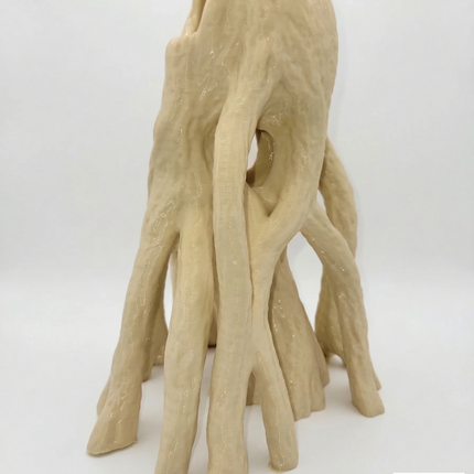Aquarium Wood Decor - Tall 3D Printed Natural Look Wood Propagules for Vertical Aquascaping - "High Mangrove Roots" Model